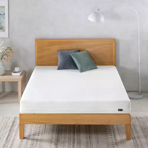 ZINUS Matelas en Mousse Confort 16 cm, Housse Lavable, Certifié Oeko-TEX