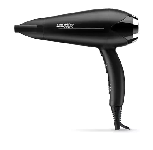 BaByliss D572DE Sèche-cheveux Turbo Smooth 2200 Ionique et Céramique