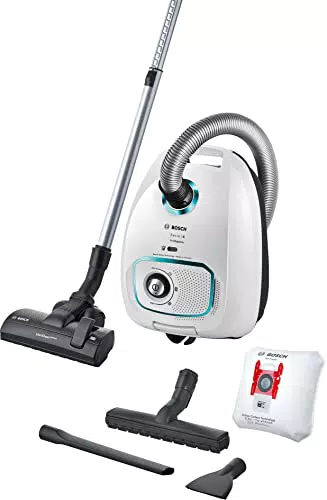 Bosch Aspirateur traineau Série 4 avec Sac ProHygienic 4L - Niveau sonore 69 DB