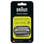 Braun Pièce De Rechange 32B Noire Pour Rasoir - Compatible avec les rasoirs Series 3