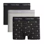 Calvin Klein Boxers Taille Basse en Coton-Élasthanne pour Homme