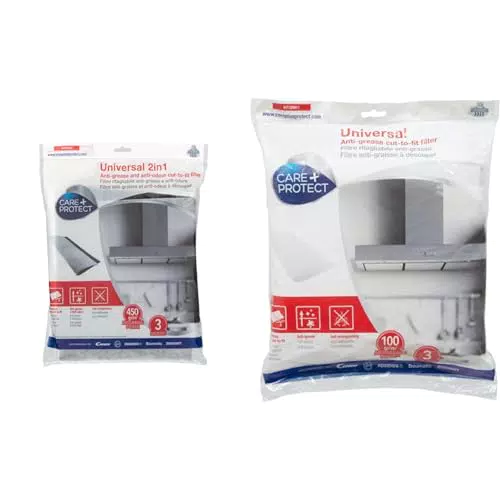 CARE + PROTECT Filtre de hotte universel anti-graisse et anti-odeur découpage