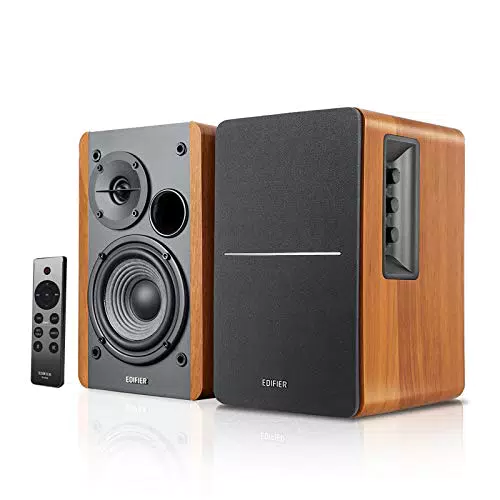 Edifier R1280DBs Enceintes Bluetooth Actives 2.0 avec Entrée Optique et Sortie Subwoofer