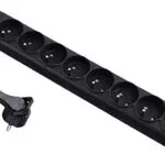Bloc Prises avec Interrupteur Electraline & Unitec Multiprise 3 Prises Blanc