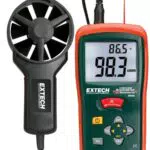 Extech AN200 Thermo-anémomètre CFM/CMM avec thermomètre infrarouge intégré