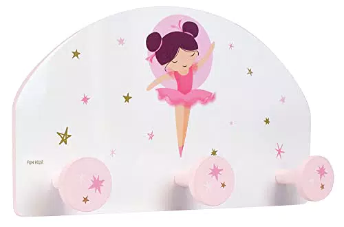 Fun House Porte Manteau Danseuse Ballerine Modèle 713482 H.37 x L.21.5 x P.68 cm