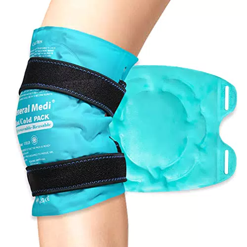 General Medi Compresses froides et chaudes réutilisables pour soulager la douleur au genou