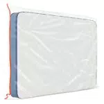Housse Matelas Demenagement Zip Pratique - Protection en Plastique pour Matelas