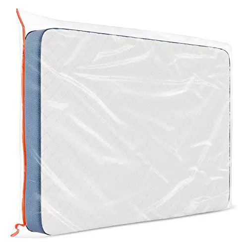 Housse Matelas Demenagement Zip Pratique - Protection en Plastique pour Matelas