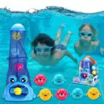 Jouets de Plongée pour Piscine - Kit de Natation pour Enfants avec Grenouille et Poissons