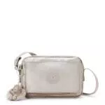 Kipling Abanu Petit sac à bandoulière en métal