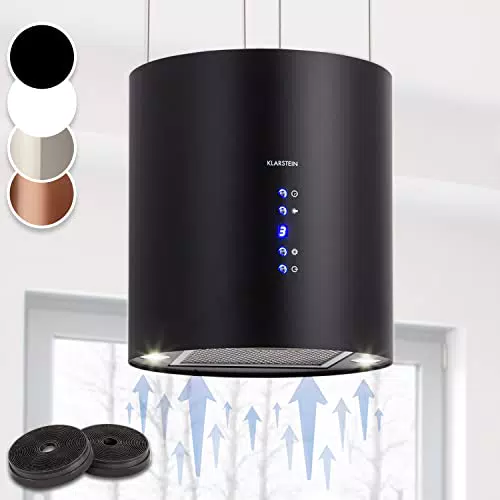 Klarstein Barett Hotte aspirante - Performance et design moderne pour votre cuisine