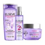 Elseve Routine Hydratante pour Cheveux Déshydratés - Hyaluron Repulp