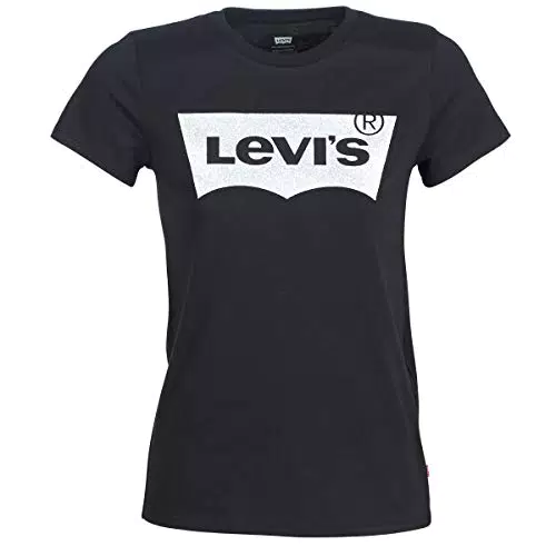 Levi's The Perfect Tee T-Shirt Femme, Indigo, XS