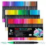 Mitoymia Feutres Aquarelle Double Pointe pour Adultes - Dessin et Coloriage