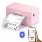 MUNBYN Imprimante d'étiquettes d'expédition Bluetooth
