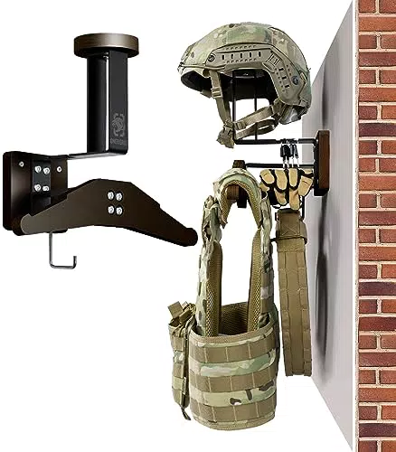 OneTigris Support Mural pour Casque de Moto et Gilet Tactique