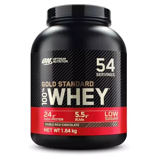 Optimum Nutrition Gold Standard Whey - Poudre de Protéines pour Musculation et Récupération