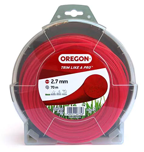 Oregon Fil Coupe-Bordure Nylon Universel pour Débroussailleuse et Jardinage