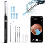 Hopefox Otoscope Oreille 1080P Étanche IP67 avec Endoscope WIFI et 6 LED