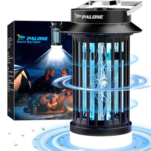 PALONE Lampe Anti Moustique Rechargeable USB LED pour Intérieur et Extérieur