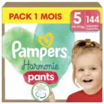Pampers 144 Couches-Culottes Bébé Harmonie Pants Taille 5