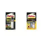 Pattex Pâte époxy bi-composante multi-usages pour réparer les métaux