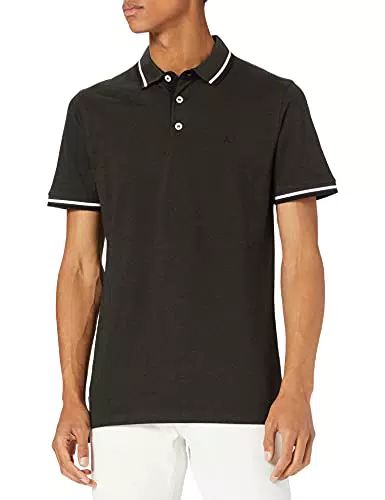 Polo Homme Jack & Jones Classique en Maille Piquée - Cobalt