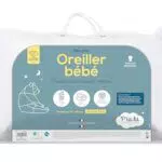 P'tit Lit Oreiller Bébé 40x60 cm - Hypoallergénique et Anti-Acariens Oeko Tex®