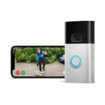 Ring sonnette vidéo sans fil, Sonnette extérieure avec caméra HD 1080p