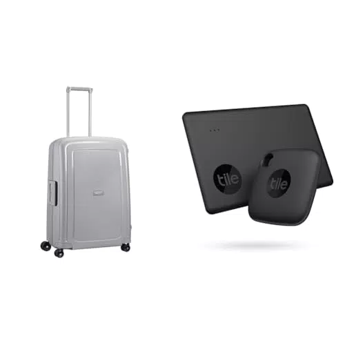 Samsonite S'Cure - Valise à roulettes cabine avec détecteur Bluetooth Tile