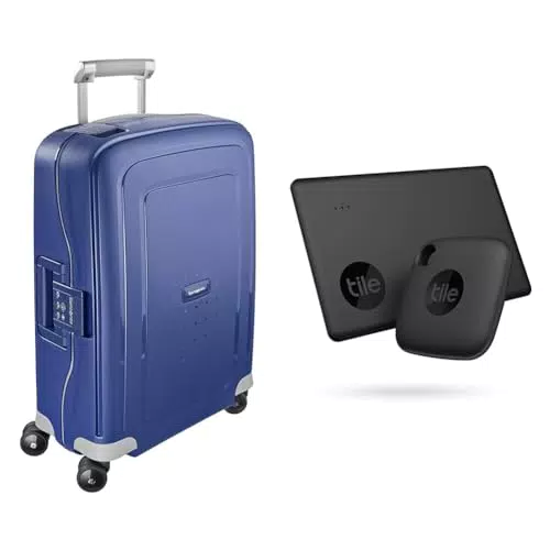 Samsonite S'Cure - Valise à roulettes Spinner S avec détecteur Bluetooth