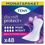 TENA Discreet Maxi Night - Serviettes Absorbantes pour Incontinence Féminine