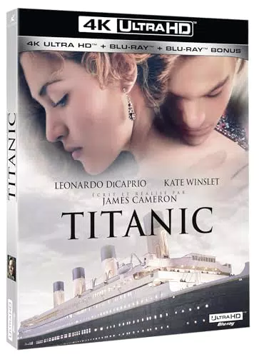 Titanic 4K Ultra HD Blu-Ray avec Bonus