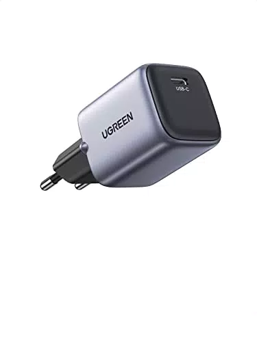UGREEN Chargeur USB C 30W Rapide avec Technologie GaN Compatible iPhone et Android