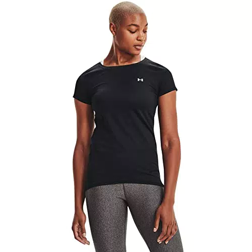 Under Armour T-shirt Femme UA HG Armour à Manches Courtes