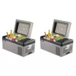 Réfrigérateur portable VEVOR 35 L pour voiture - Mini frigo électrique de voyage avec écran LCD