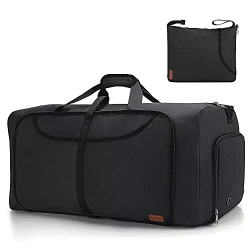 Vogshow Sac de Voyage Pliable 120L Étanche avec Compartiment à Chaussures