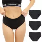 Zenaphyr Culotte Menstruelle Réutilisable pour Flux Moyen - Sous-vêtements Protecteurs