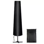AiQInu Housse de Protection pour Parasol Droit Ø 300 cm Résistante aux Intempéries