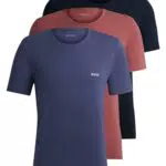 BOSS T-Shirt Classic en Coton pour Hommes - Modèle RN 3P