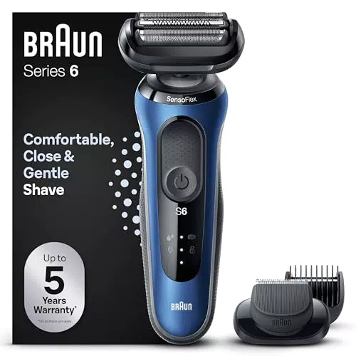 Braun Series 6 Rasoir Électrique Homme avec Accessoire Tondeuse EasyClick