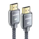 Snowkids Câble HDMI 2.0 Haute Vitesse 4K - Supporte 3D et Retour Audio