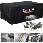 Enzeno Housse de protection imperméable pour meubles de jardin en tissu Oxford