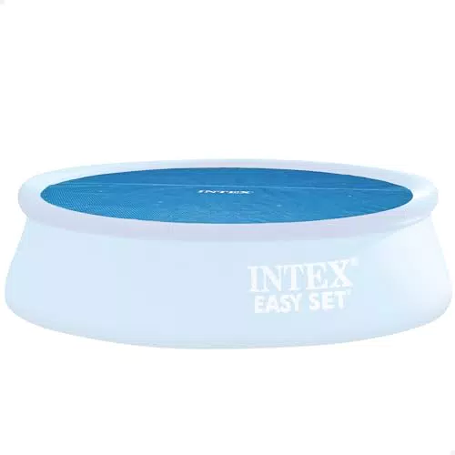 Intex Couverture de Piscine Solaire pour Piscines à Cadre 290 x 290 cm