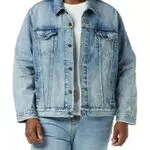 Levi's Veste Trucker Homme Destructed