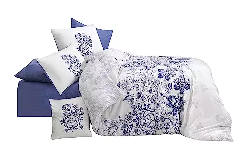 M'DECO - Parure de lit ARMINA 220x240 cm pour un sommeil confortable