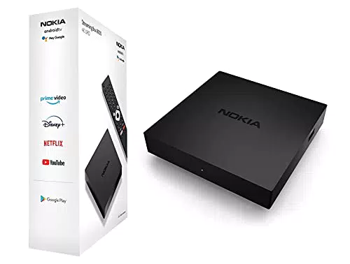 Nokia Streaming Box 8000 - Android TV avec Chromecast, Netflix, Prime Video, Disney+