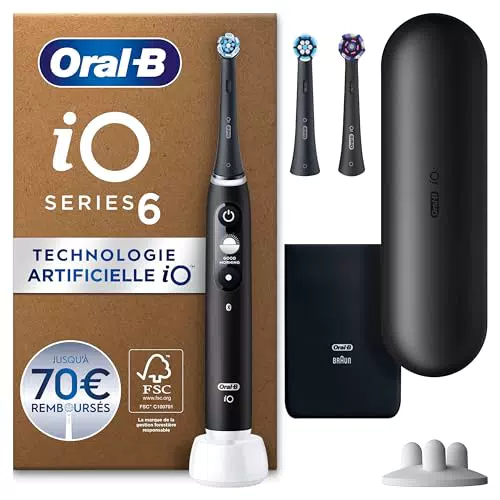Oral-B iO Series 6 Plus - Brosse à dents électrique avec 5 modes de nettoyage