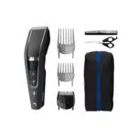 Philips Tondeuse Cheveux et Barbe Series 5000 avec Trousse Souple et Kit Barber